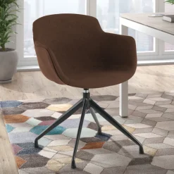 Sedia Riunione Laure, Girevole, Confortevole e resistente