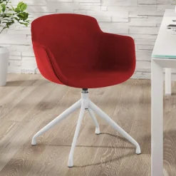 Sedia Riunione Laure, Girevole, Confortevole e resistente
