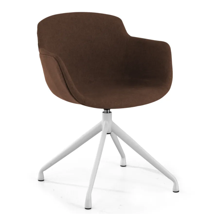 Sedia Riunione Laure, Girevole, Confortevole e resistente