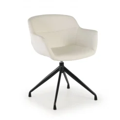 Sedia Riunione Ores, base piramidale, ottime finiture, ecopelle