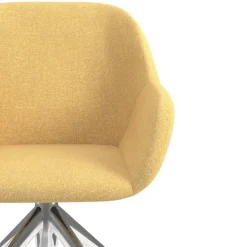 Sedia riunioni con ruote Greta, base in alluminio