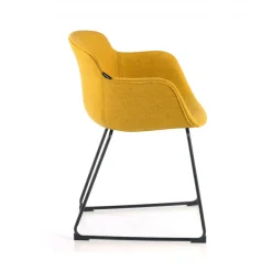 Sedia Sala Attesa Laure, Cantilever, Imbottitura Spessa, Imbottita