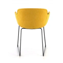 Sedia Sala Attesa Laure, Cantilever, Imbottitura Spessa, Imbottita