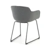 Sedia Sala Attesa Laure, Cantilever, Imbottitura Spessa, Imbottita