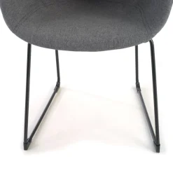 Sedia Sala Attesa Laure, Cantilever, Imbottitura Spessa, Imbottita