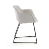 Sedia Sala Attesa Laure, Cantilever, Imbottitura Spessa, Imbottita