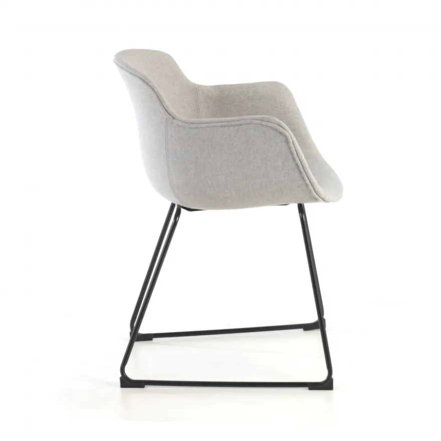 Sedia Sala Attesa Laure, Cantilever, Imbottitura Spessa, Imbottita