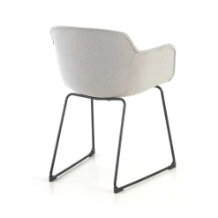 Sedia Sala Attesa Laure, Cantilever, Imbottitura Spessa, Imbottita
