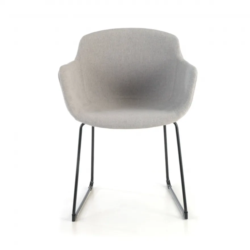 Sedia Sala Attesa Laure, Cantilever, Imbottitura Spessa, Imbottita