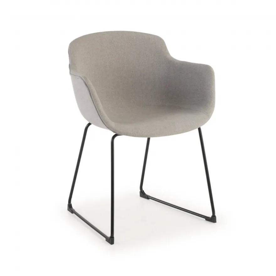 Sedia Sala Attesa Laure, Cantilever, Imbottitura Spessa, Imbottita
