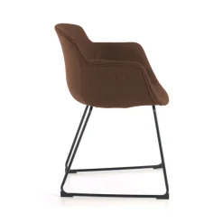 Sedia Sala Attesa Laure, Cantilever, Imbottitura Spessa, Imbottita