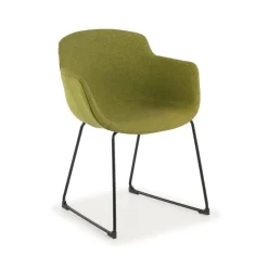 Sedia Sala Attesa Laure, Cantilever, Imbottitura Spessa, Imbottita