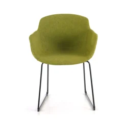 Sedia Sala Attesa Laure, Cantilever, Imbottitura Spessa, Imbottita