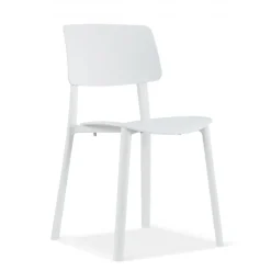 Sedia Sala d'Attesa Etna, design minimalista e impilabile