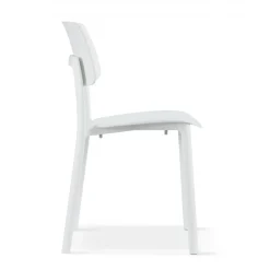 Sedia Sala d'Attesa Etna, design minimalista e impilabile