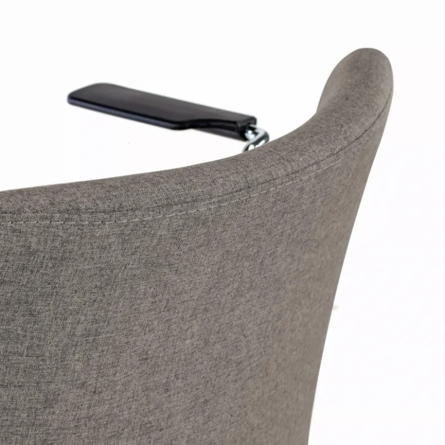 Sedia Sala d'Attesa Flow, schienale ergonomico, slitta, con braccioli