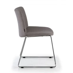 Sedia Sala d'Attesa Flow, schienale ergonomico, slitta