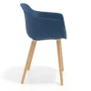 Sedia Scandinava Alice, Gambe in Legno