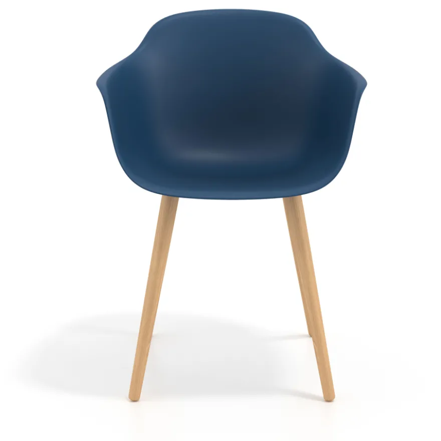 Sedia Scandinava Alice, Gambe in Legno