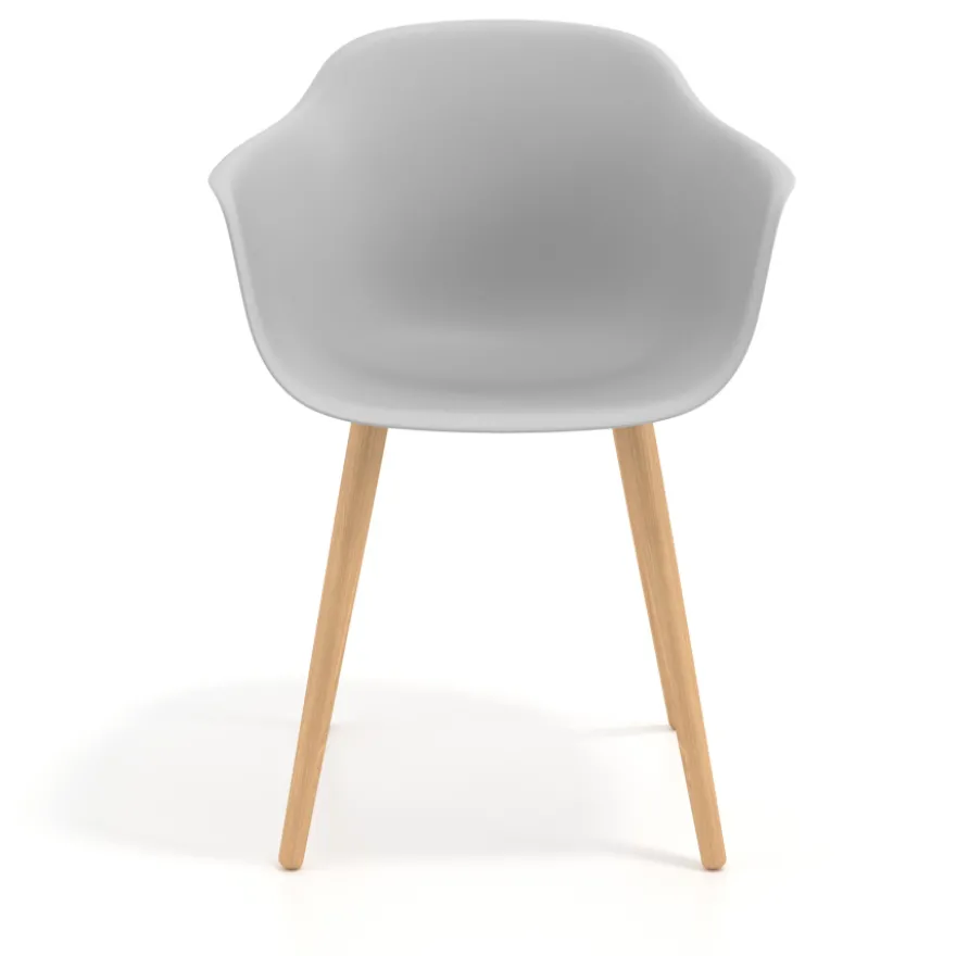 Sedia Scandinava Alice, Gambe in Legno