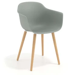 Sedia Scandinava Alice, Gambe in Legno