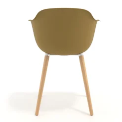 Sedia Scandinava Alice, Gambe in Legno