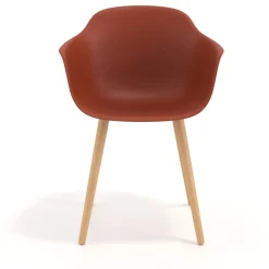 Sedia Scandinava Alice, Gambe in Legno