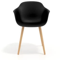 Sedia Scandinava Alice, Gambe in Legno