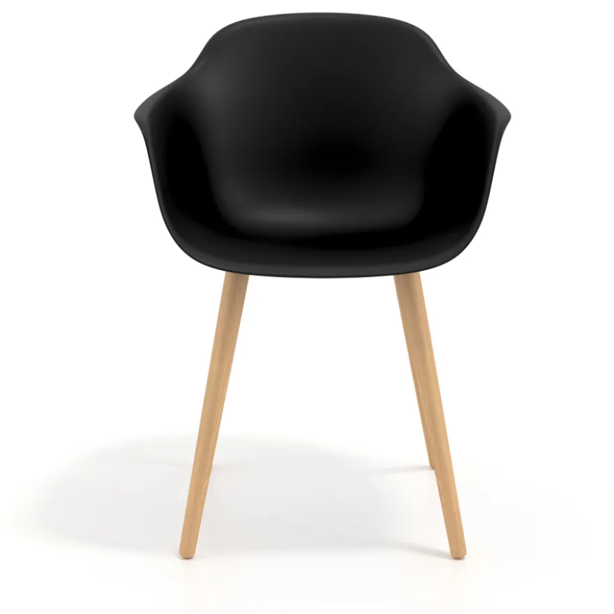 Sedia Scandinava Alice, Gambe in Legno