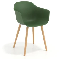 Sedia Scandinava Alice, Gambe in Legno