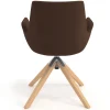 Sedia Scandinava Glamm, Gambe in Legno, Certificata