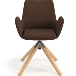 Sedia Scandinava Glamm, Gambe in Legno, Certificata