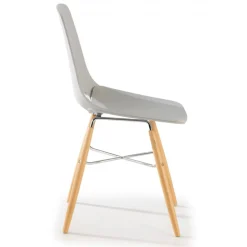 Sedia Scrivania Bambini Joy, Gambe in Legno, Resistente