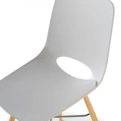 Sedia Scrivania Bambini Joy, Gambe in Legno, Resistente