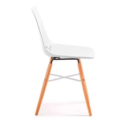 Sedia Scrivania Bambini Joy, Gambe in Legno, Resistente