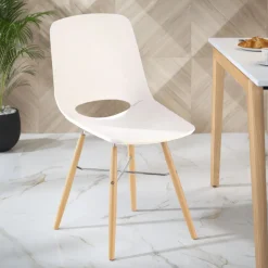 Sedia Scrivania Bambini Joy, Gambe in Legno, Resistente