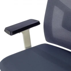 Sedia Scrivania Ergonomica Verdi white, braccioli regolabili, con poggiatesta