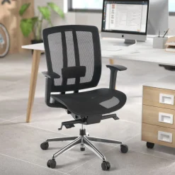 Sedia Smart Working Hiro, syncro, braccioli 4D, rete