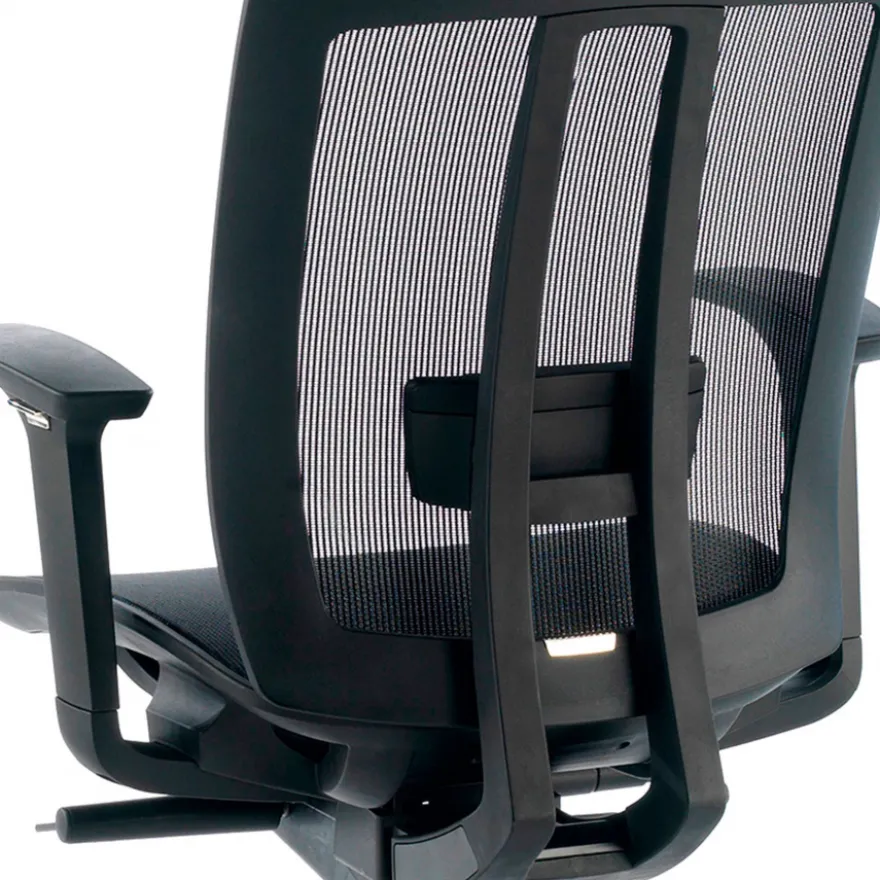 Sedia Smart Working Hiro, syncro, braccioli 4D, rete