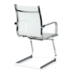 Sedia Ufficio Brenton, schienale in rete, slitta