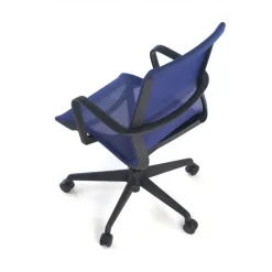 Sedia ufficio Design Fox black, Schienale Basculante, in Rete