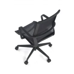 Sedia ufficio Design Fox black, Schienale Basculante, in Rete