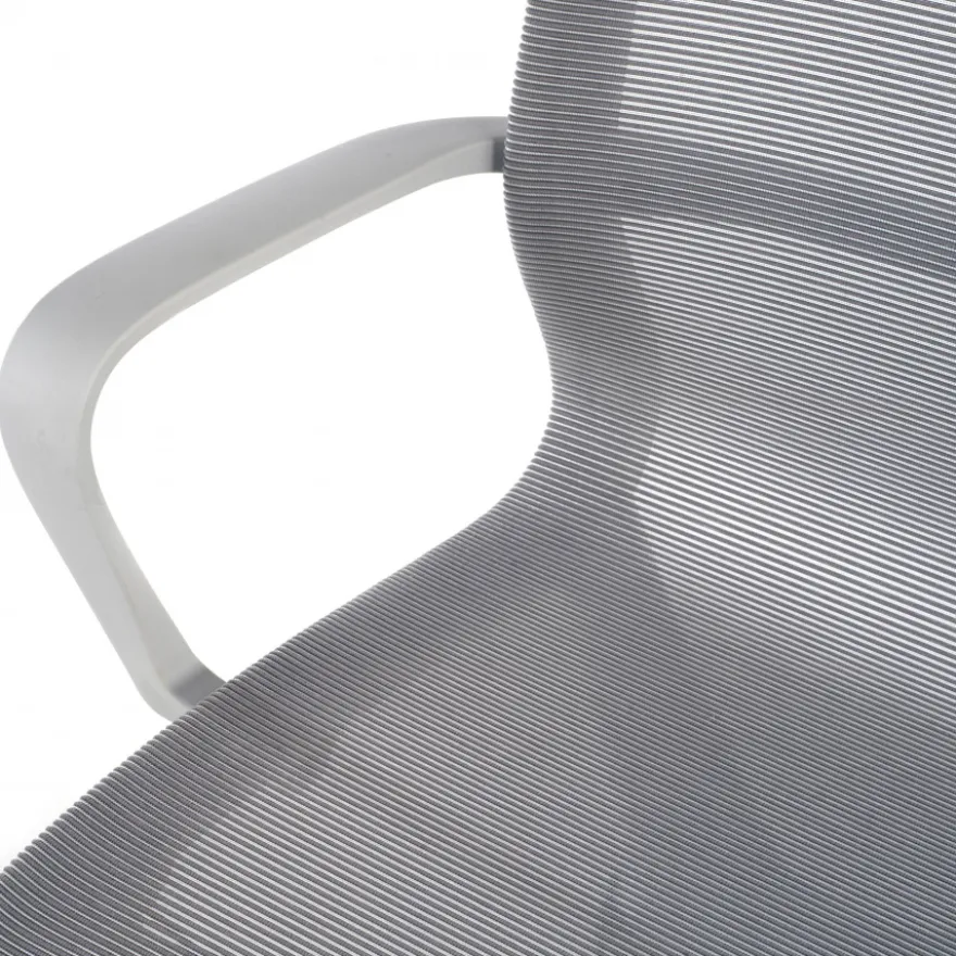 Sedia ufficio Design Fox white, Schienale Basculante, in Rete