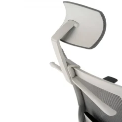 Sedia Ufficio Ergonomica Akira white con poggiatesta