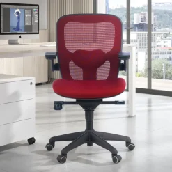 Sedia Ufficio Ergonomica Amira, meccanismo relax schiuma iniettata