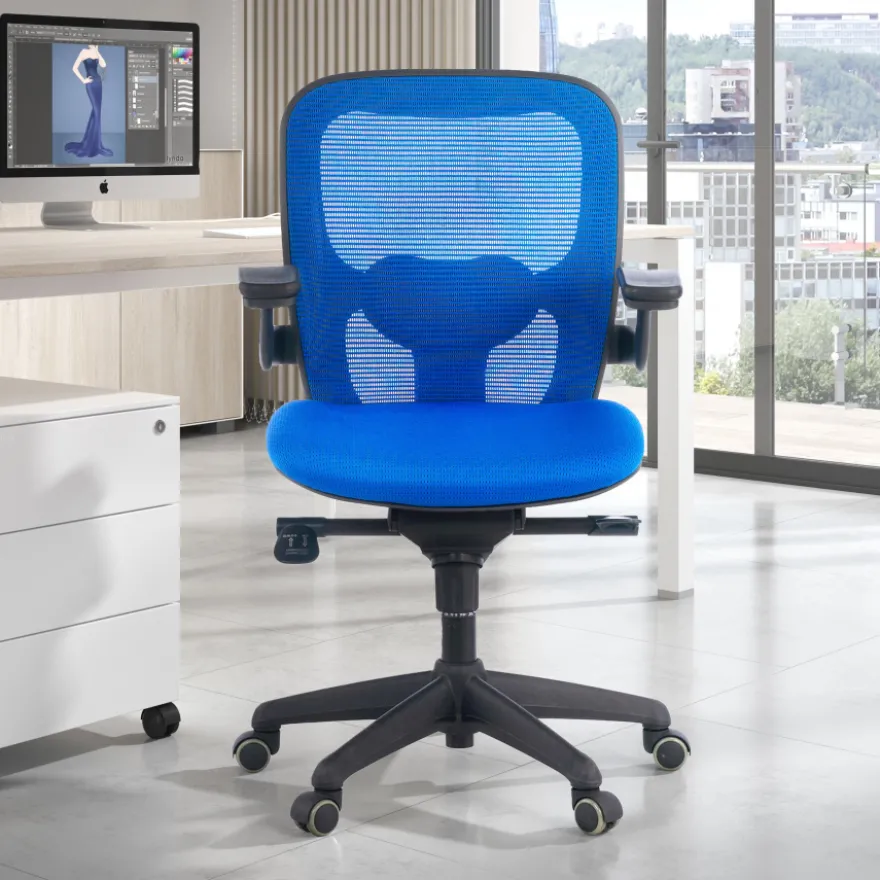 Sedia Ufficio Ergonomica Amira, meccanismo relax schiuma iniettata