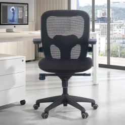 Sedia Ufficio Ergonomica Amira, meccanismo relax schiuma iniettata