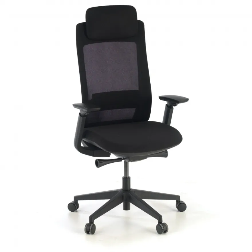 Sedia Ufficio Ergonomica Intouch black, Completamente Regolabile