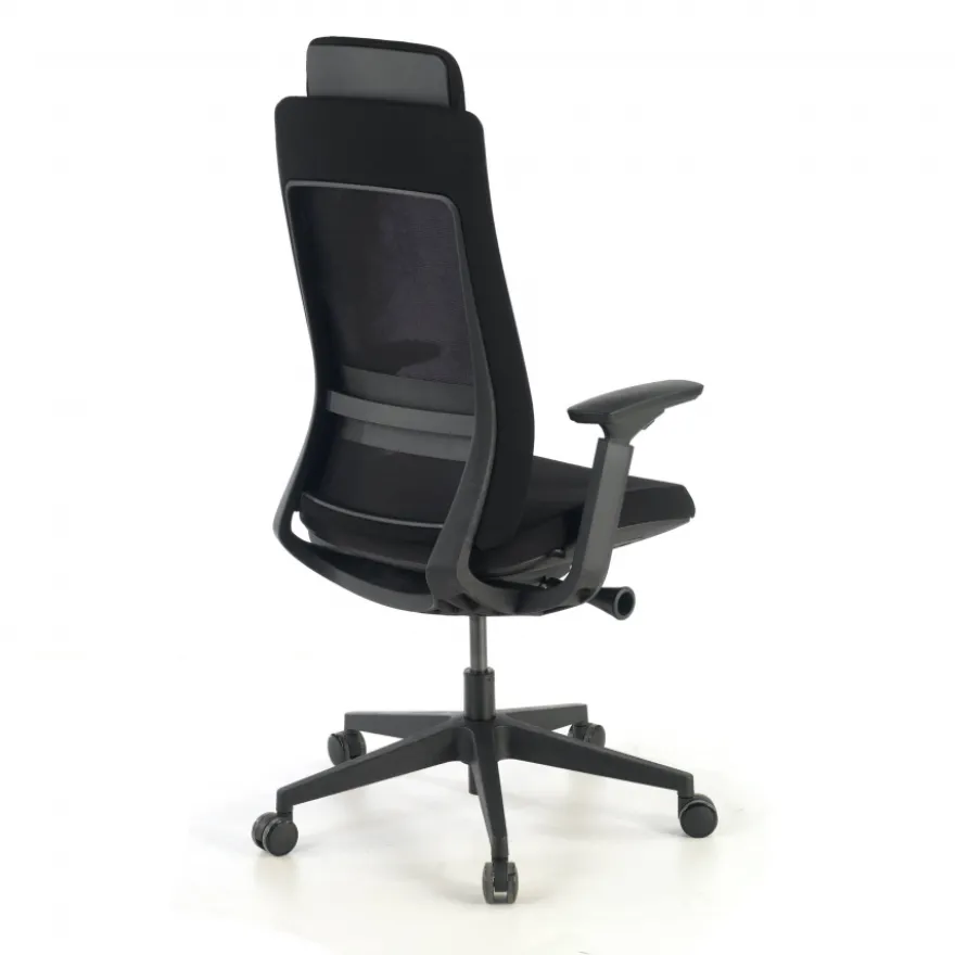 Sedia Ufficio Ergonomica Intouch black, Completamente Regolabile