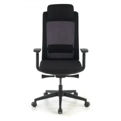 Sedia Ufficio Ergonomica Intouch black, Completamente Regolabile